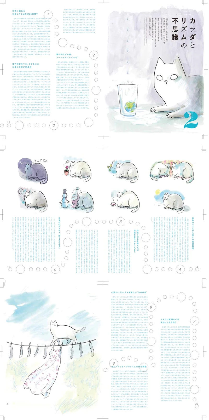 Balance Cat - Shiseido/Hanatsubaki