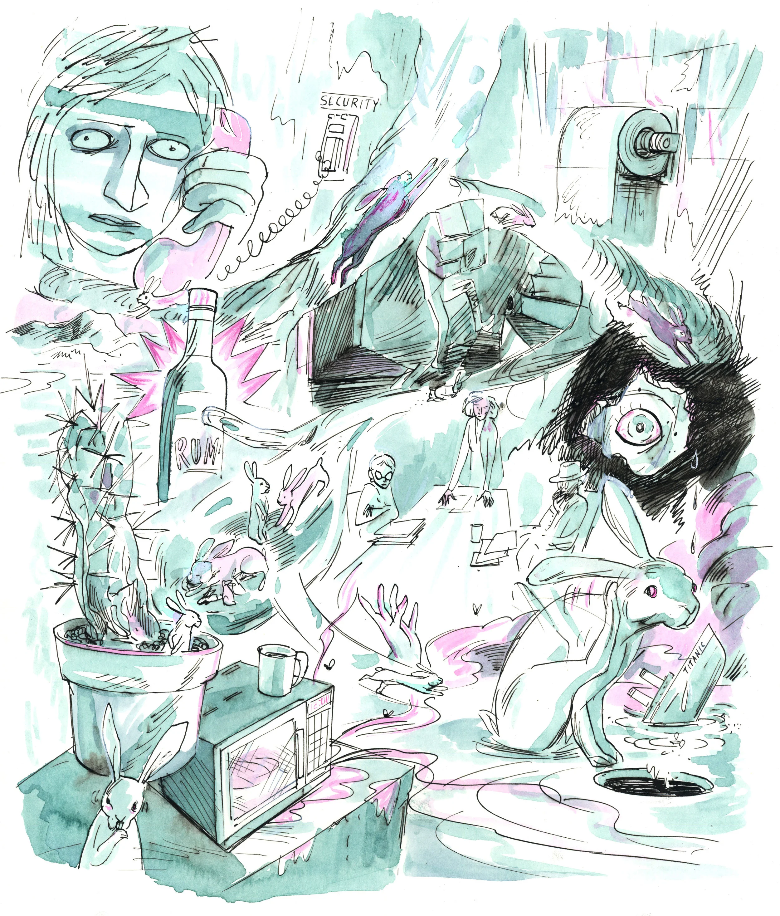 The Hares of Crawley Hall - University Affairs / Underline Studio