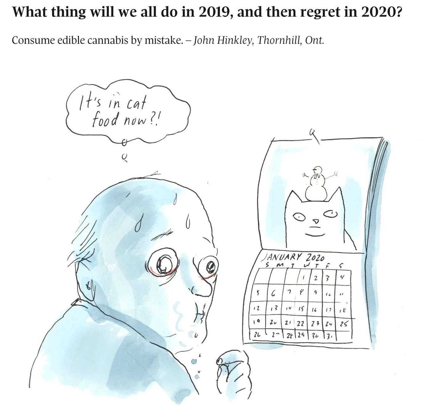 Reader Predictions for 2019 - The Globe and Mail