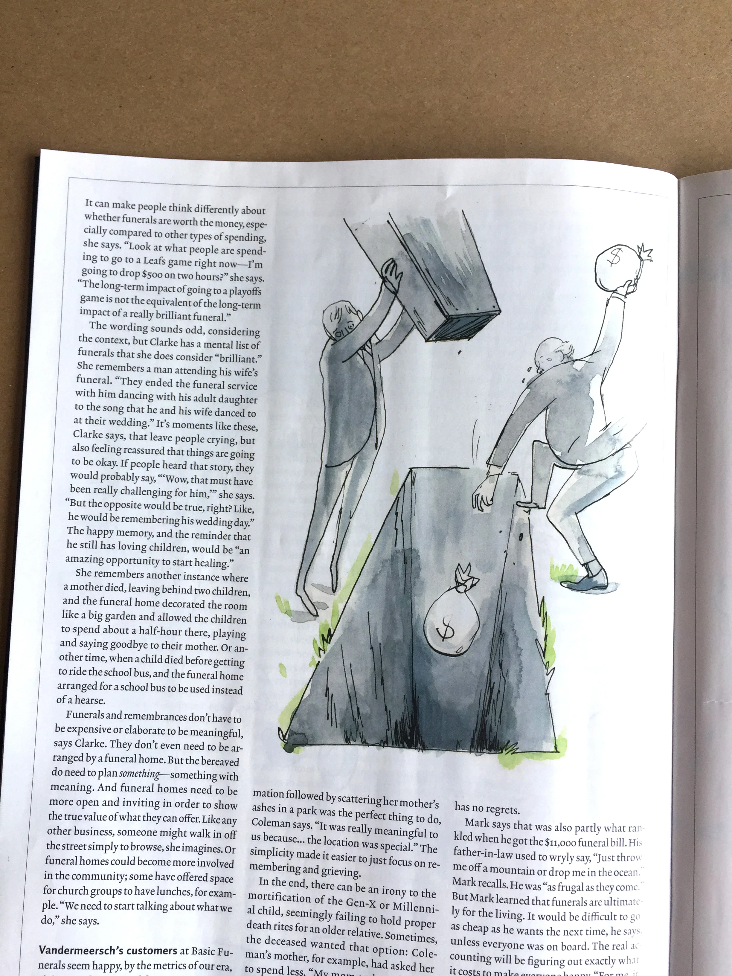 The Cost of Funerals - Maisonneuve