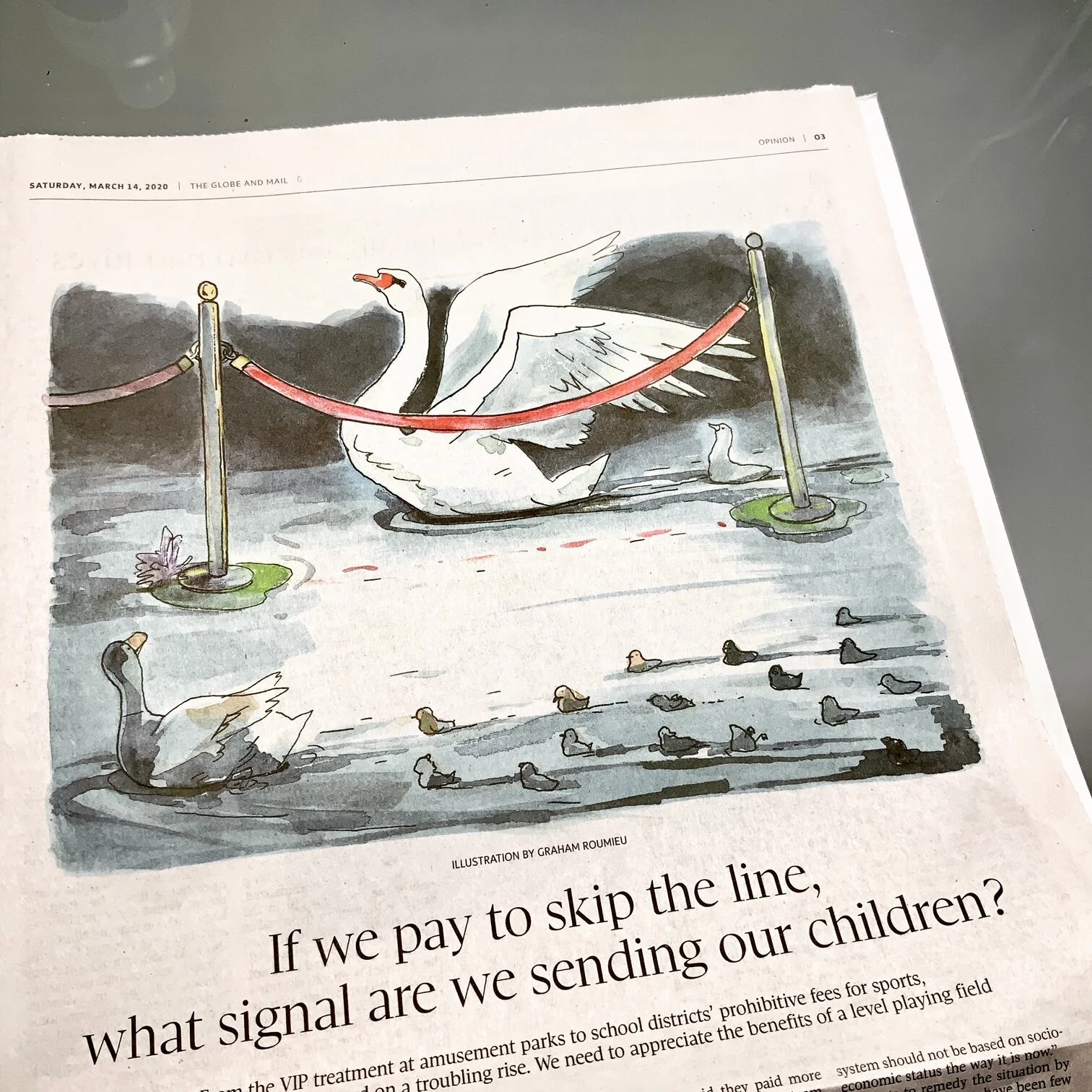 The Harm of the Fast Pass - The Globe and Mail