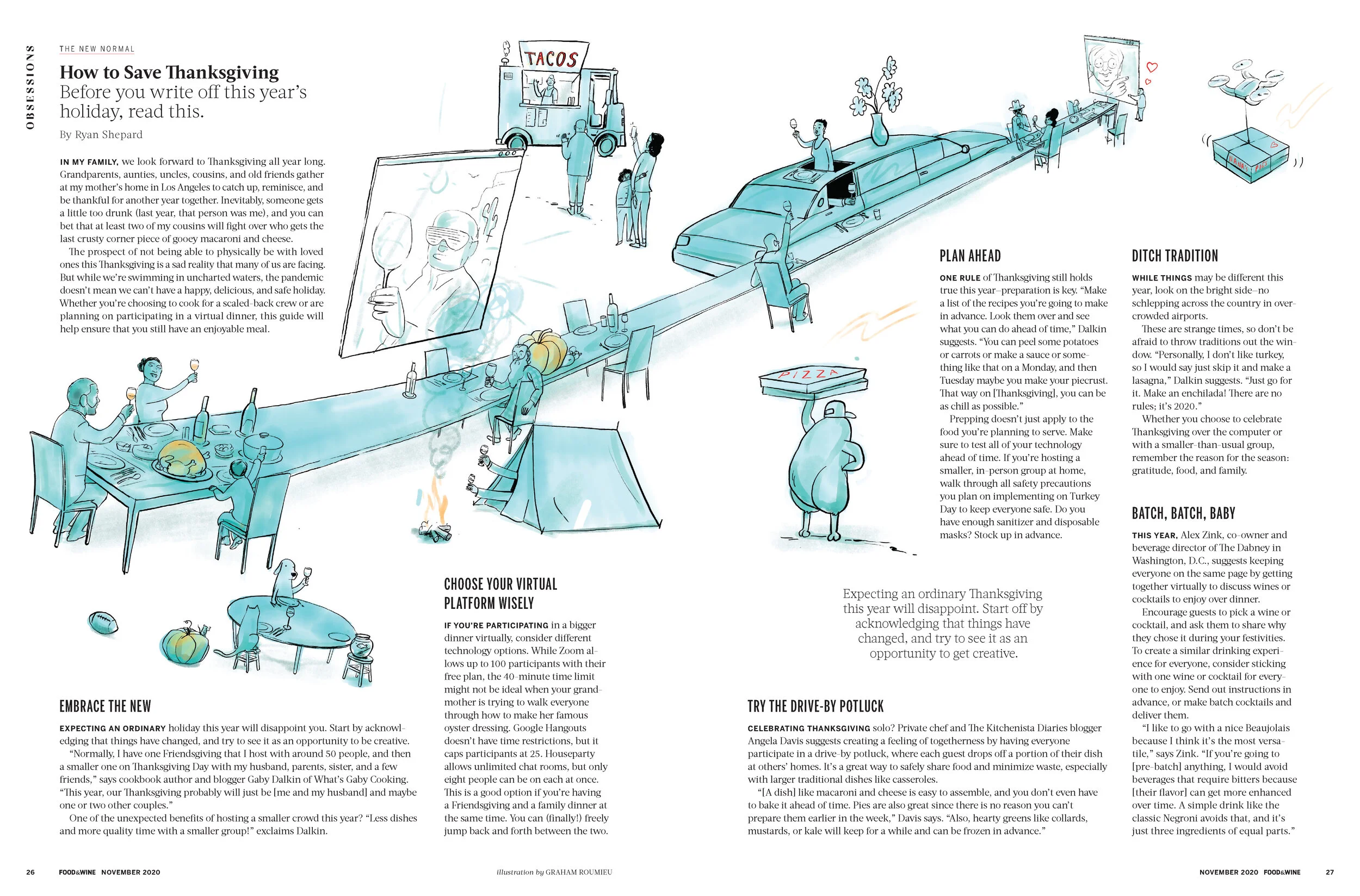 A Very 2020 Thanksgiving - Food & Wine