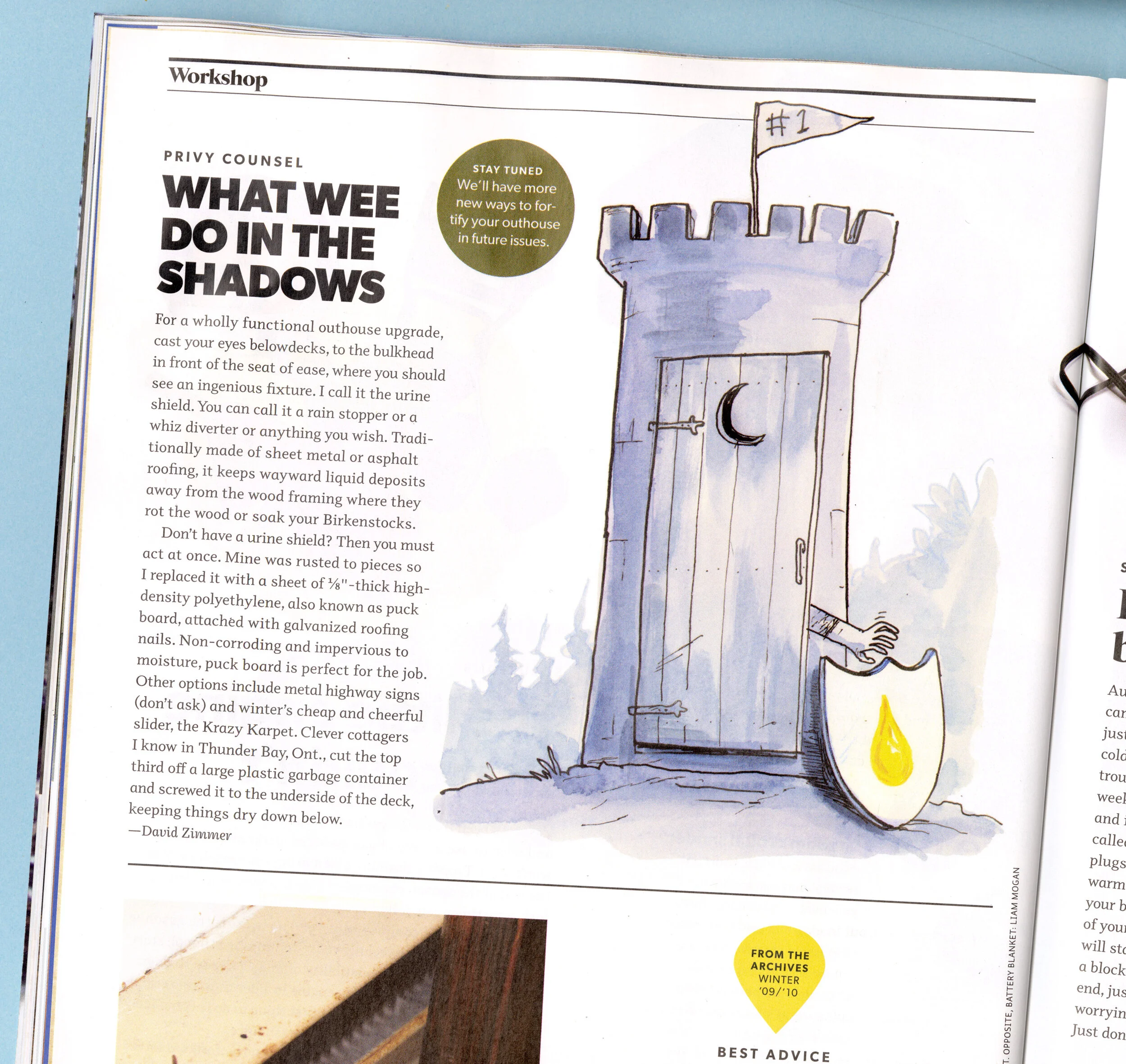 #1 Outhouse Advice - Cottage Life