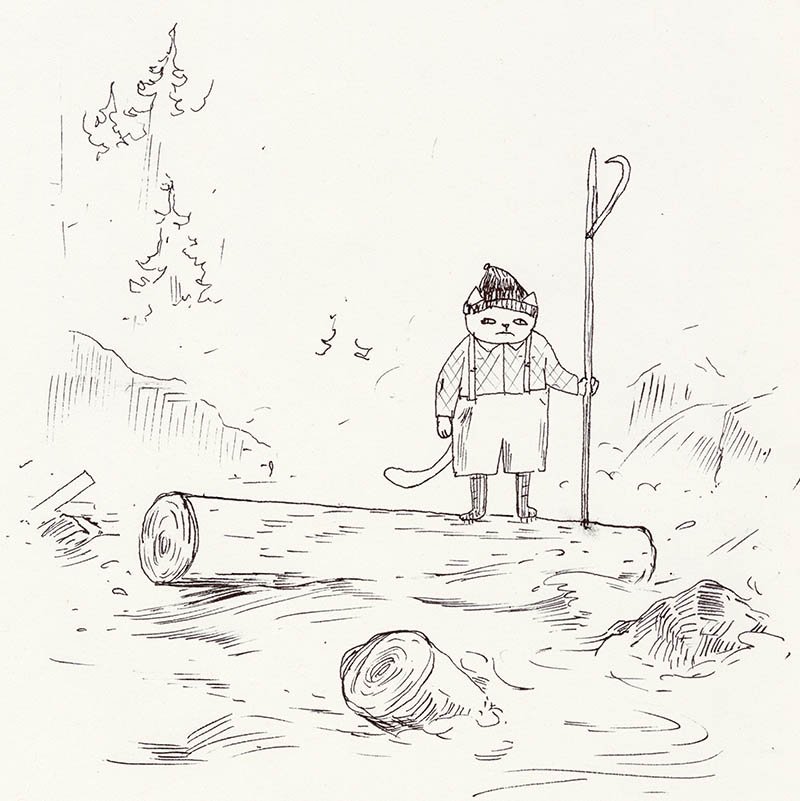 Log Driver Cat - Unpublished