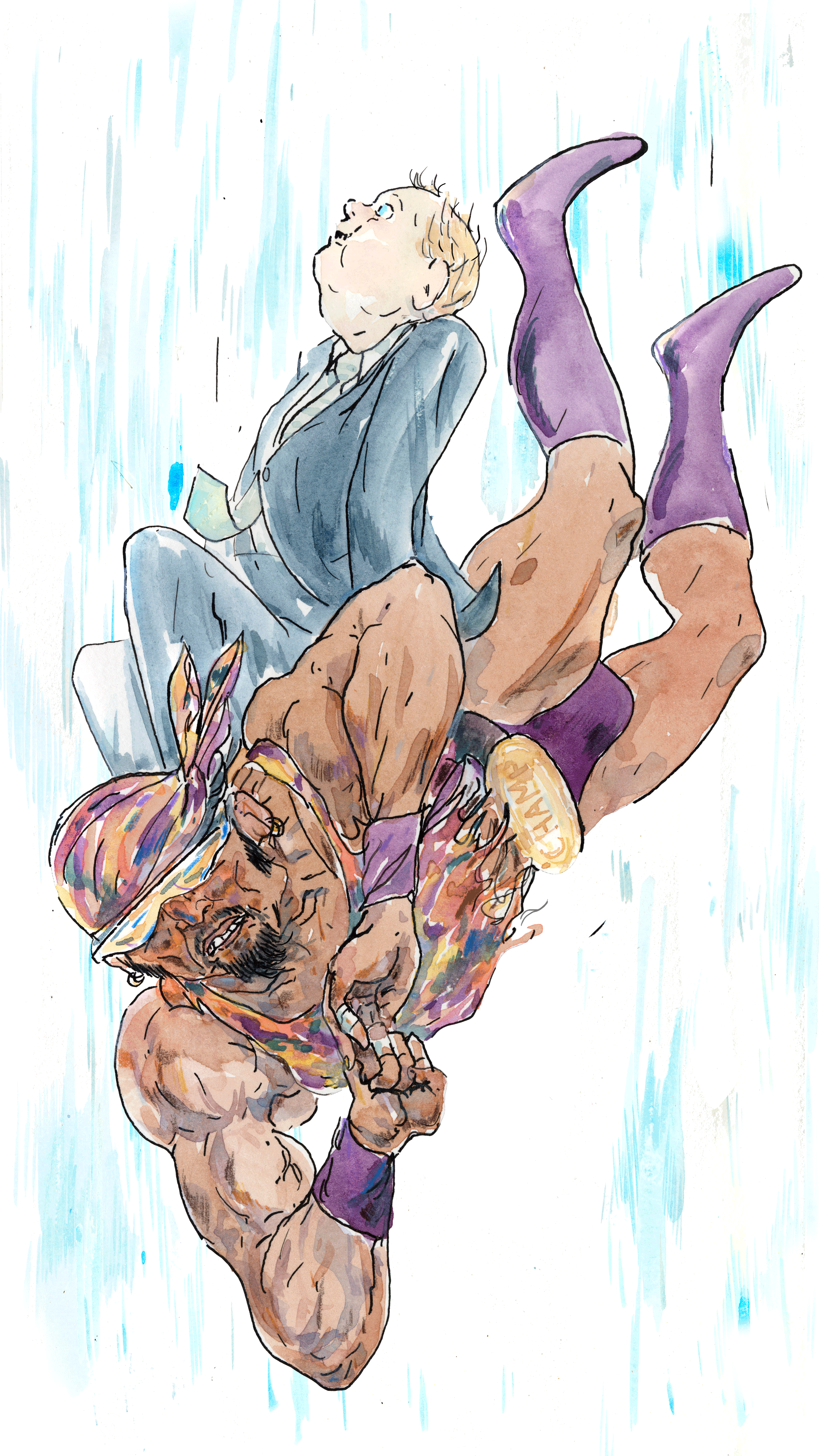 Lil' Business Guy Has That Wrestling Dream Again - Unpublished