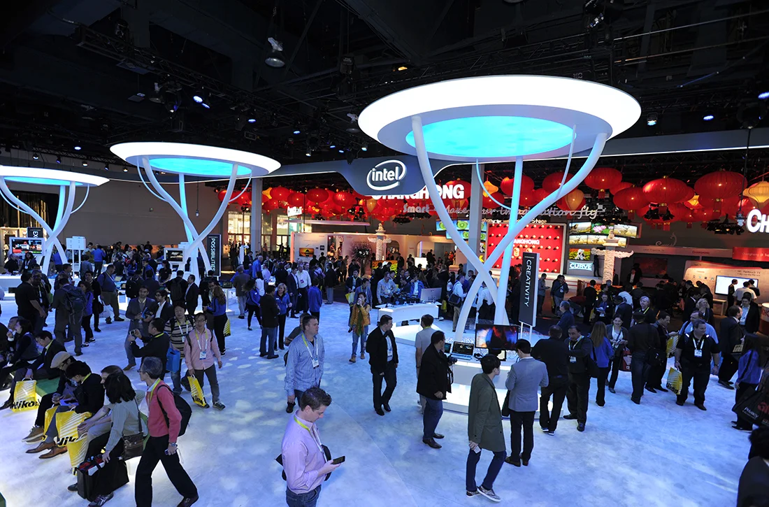 Intel Booth, CES 2015