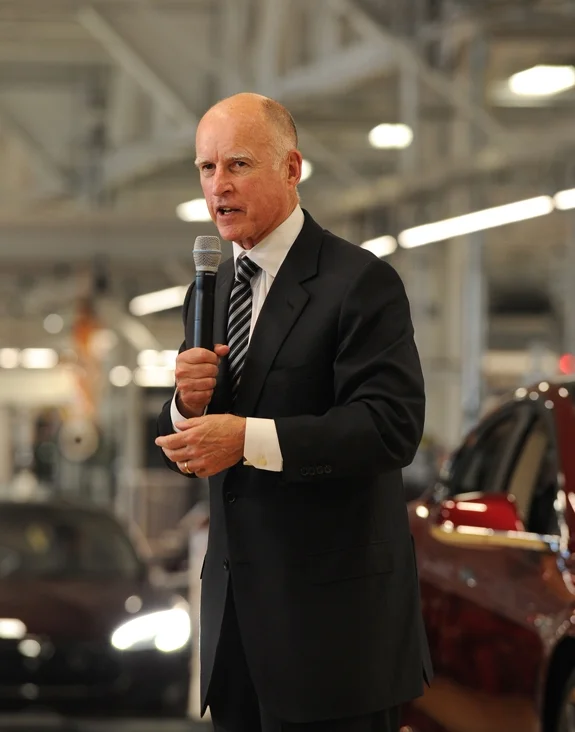 California Governor Gerry Brown