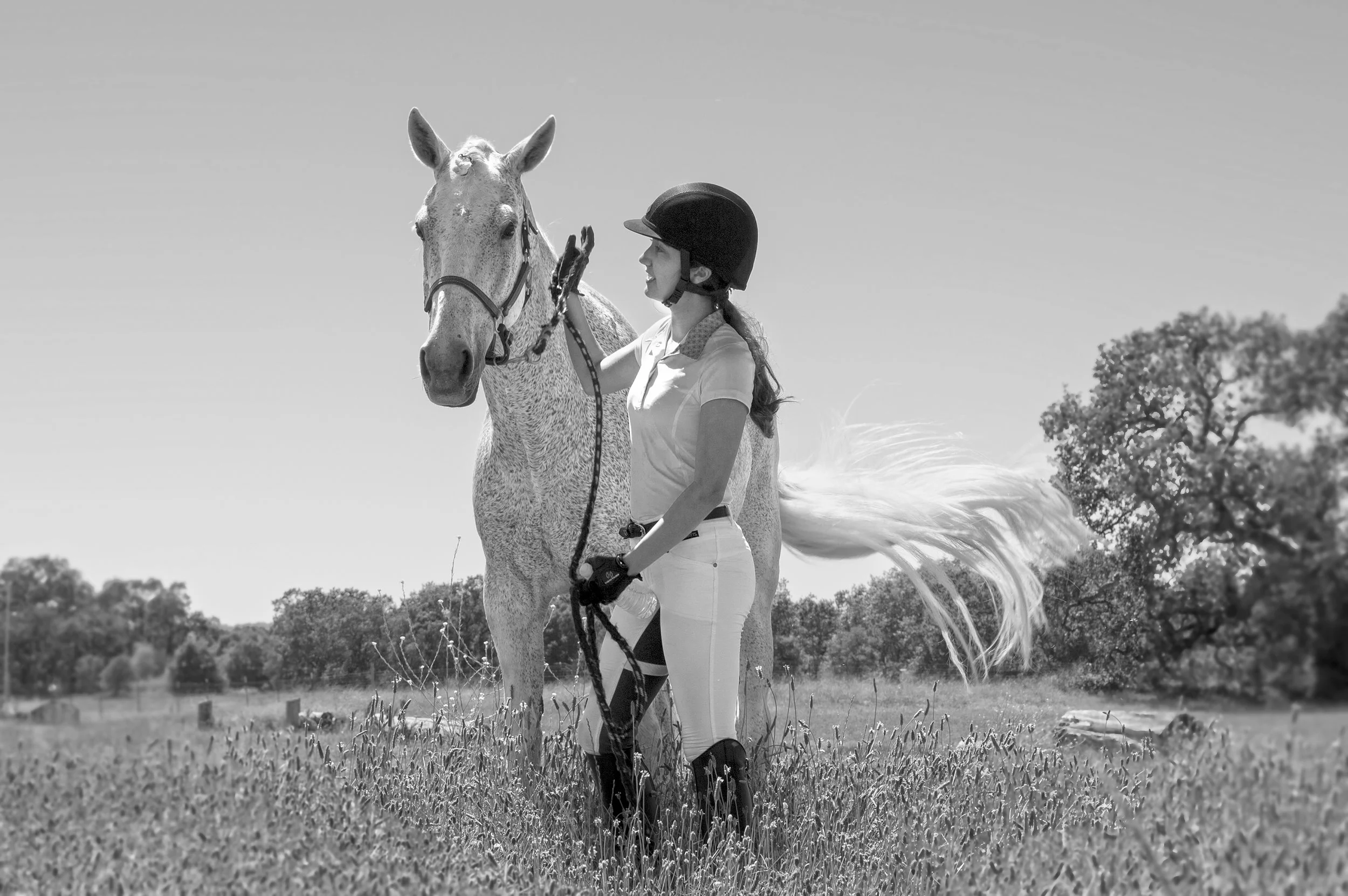 A Girl and Her Horse