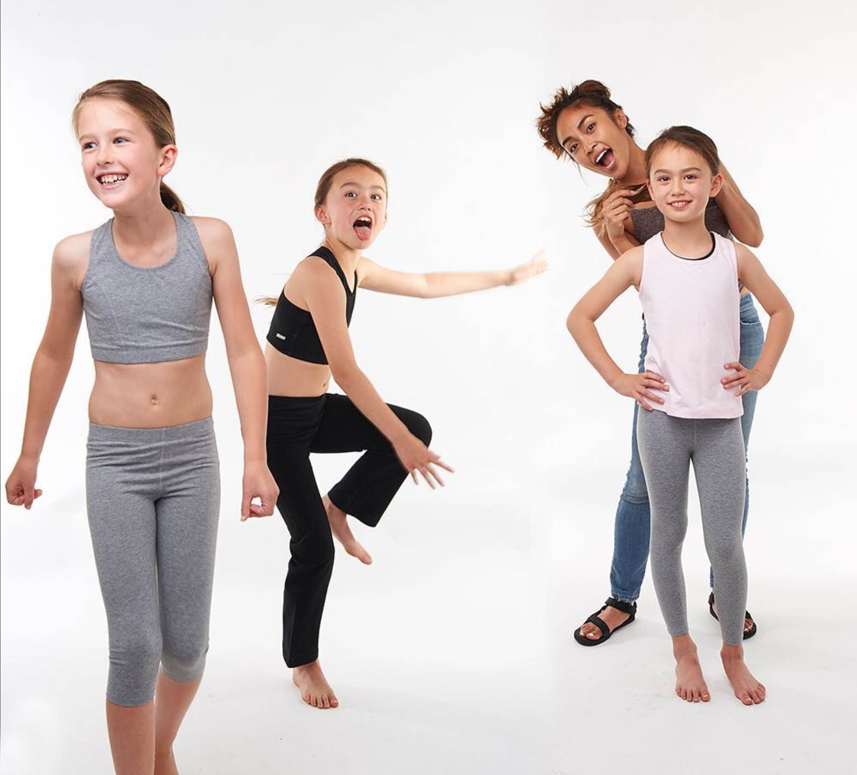 Danskin shoot BTS