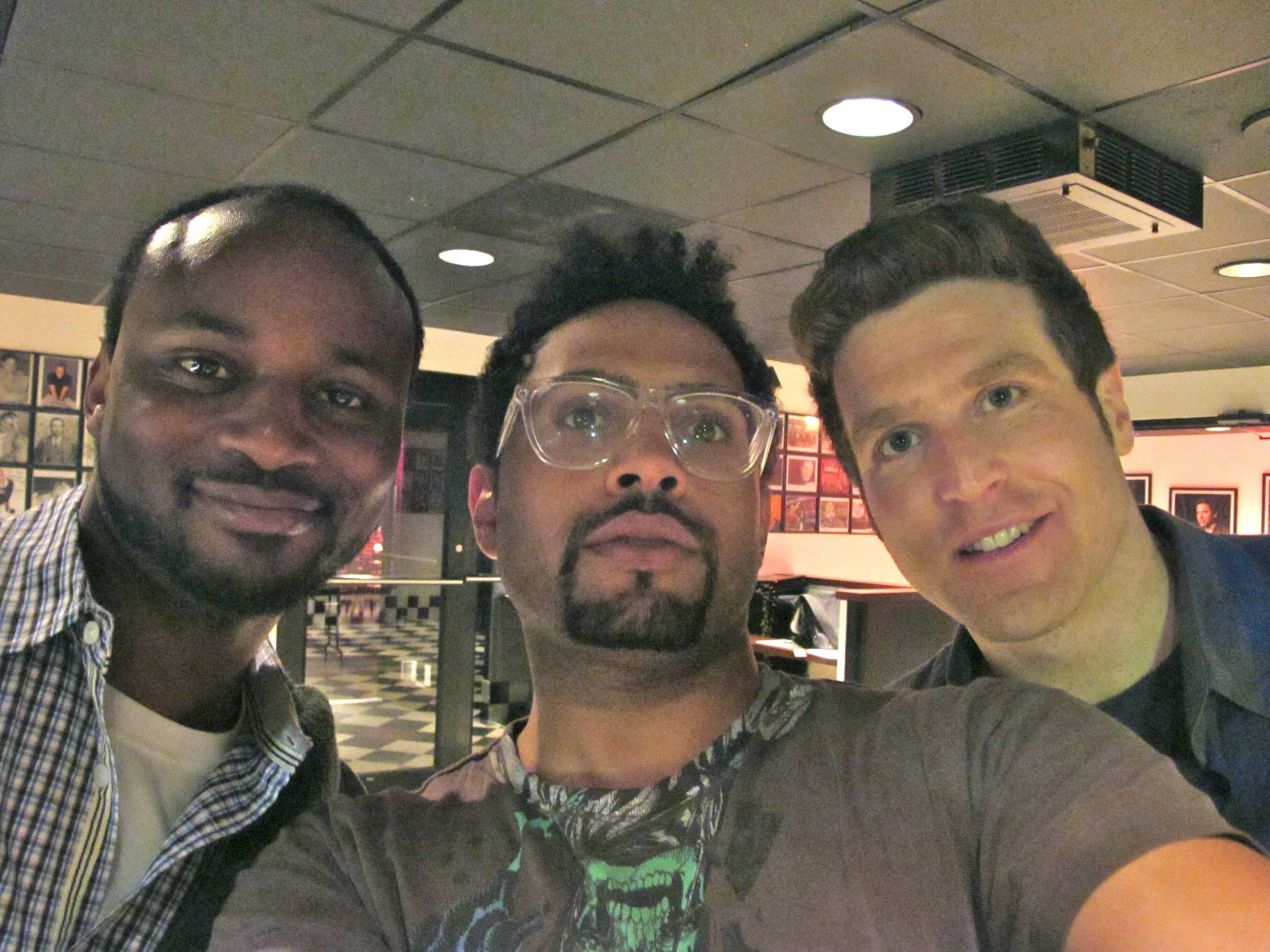 Me, Tim Miller, and Mo Mandel