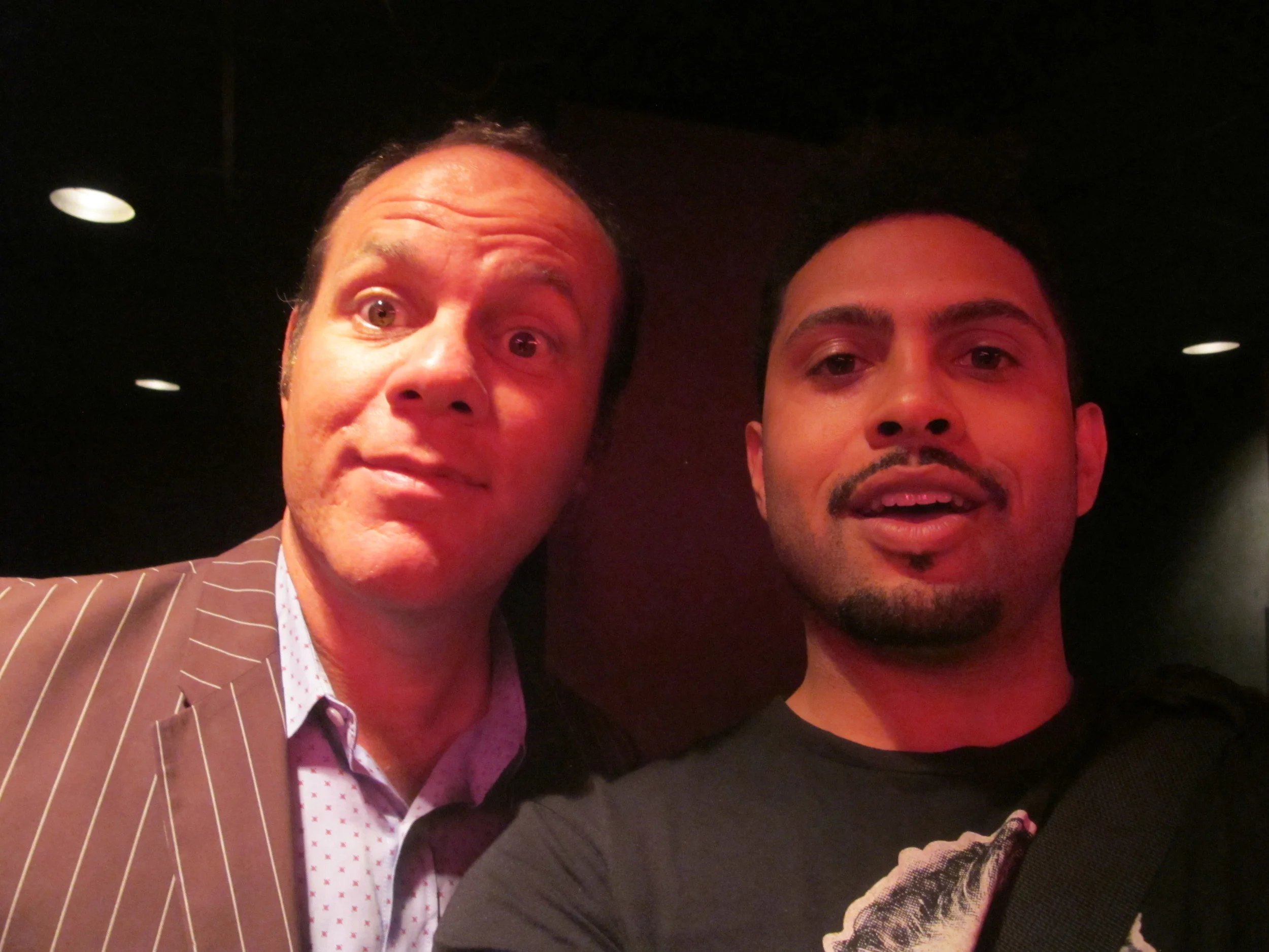 Me, and Tom Papa