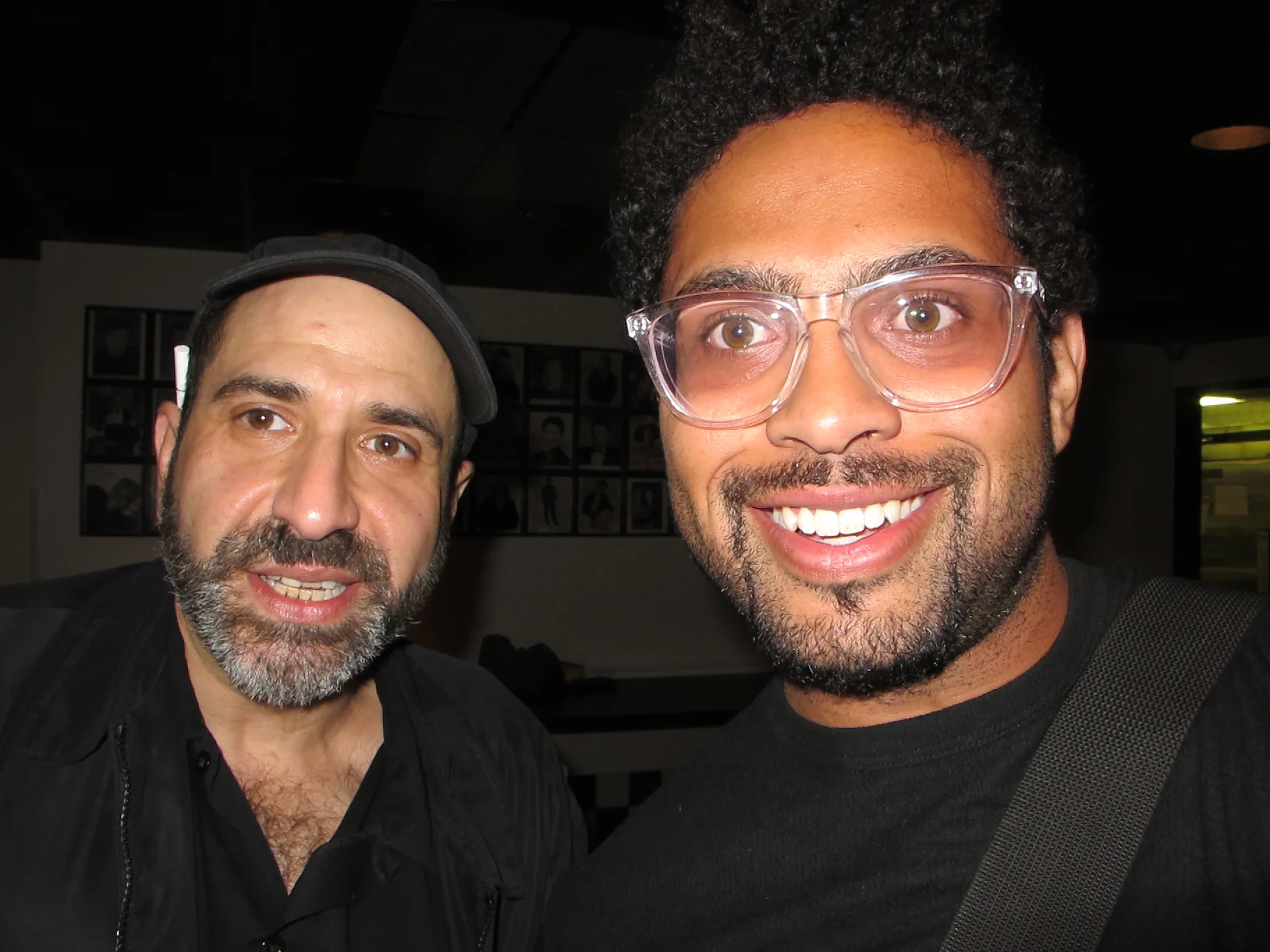 Me, and Dave Attell