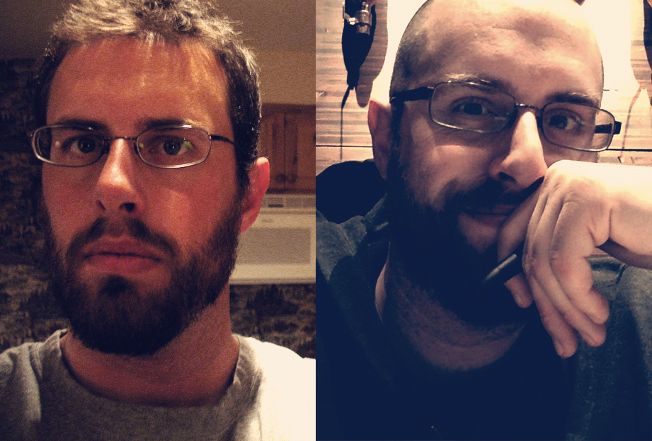 2006 me would either be very intimidated by 2014 me, or very disappointed in him. (Photos of 2001 me do not exist, as cameras had not yet been invented.)