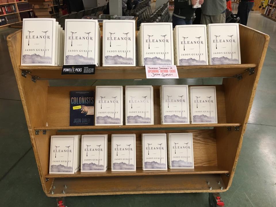 More copies of my book than I'd ever seen in one place. 