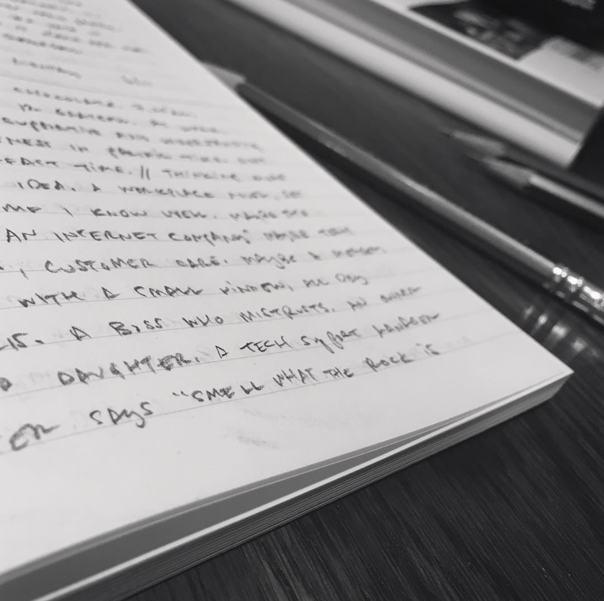 Jotting a few notes about the blurry thing that could be the novel after the next one. 