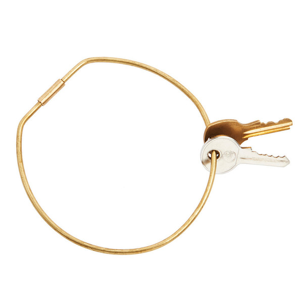 Areaware Contour Key Ring, $18. (Other shapes available.)