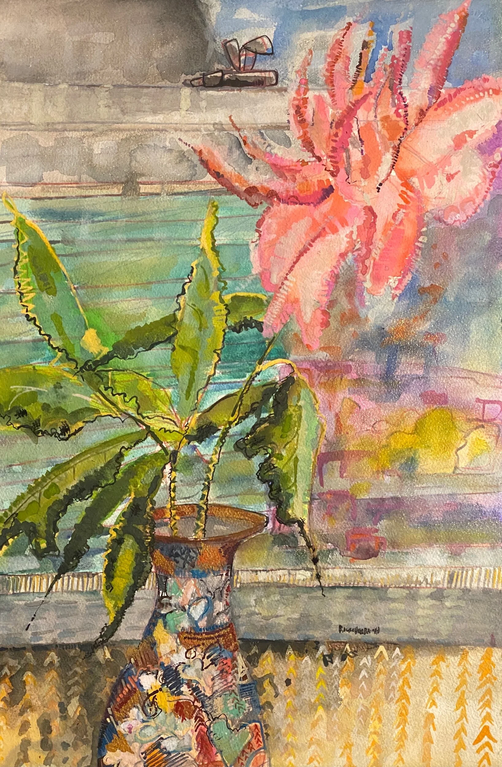 Peony in Vase