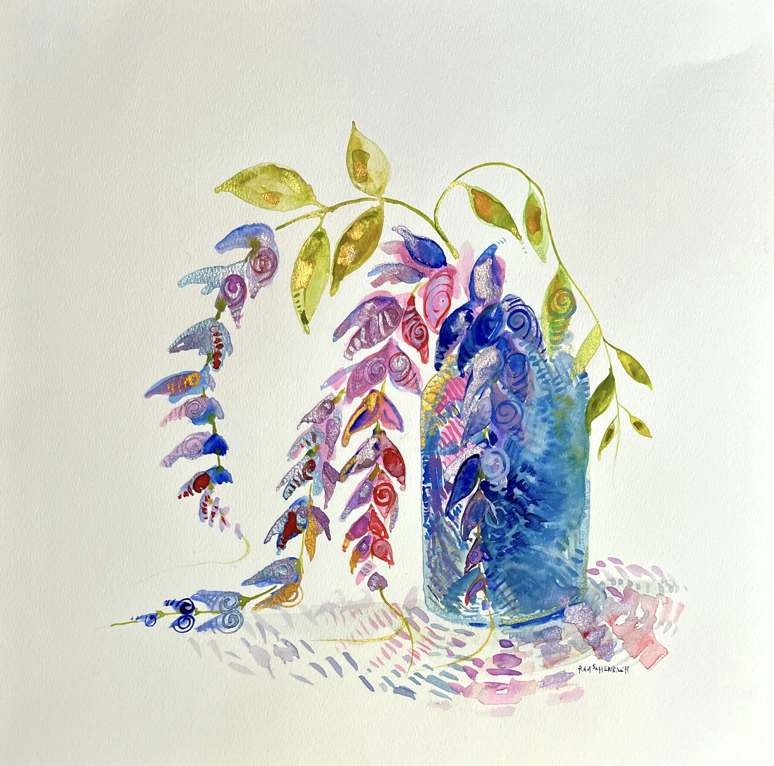 Wisteria in Jar