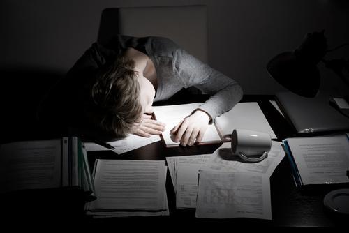 two hours of sleep a night is healthy... right...?