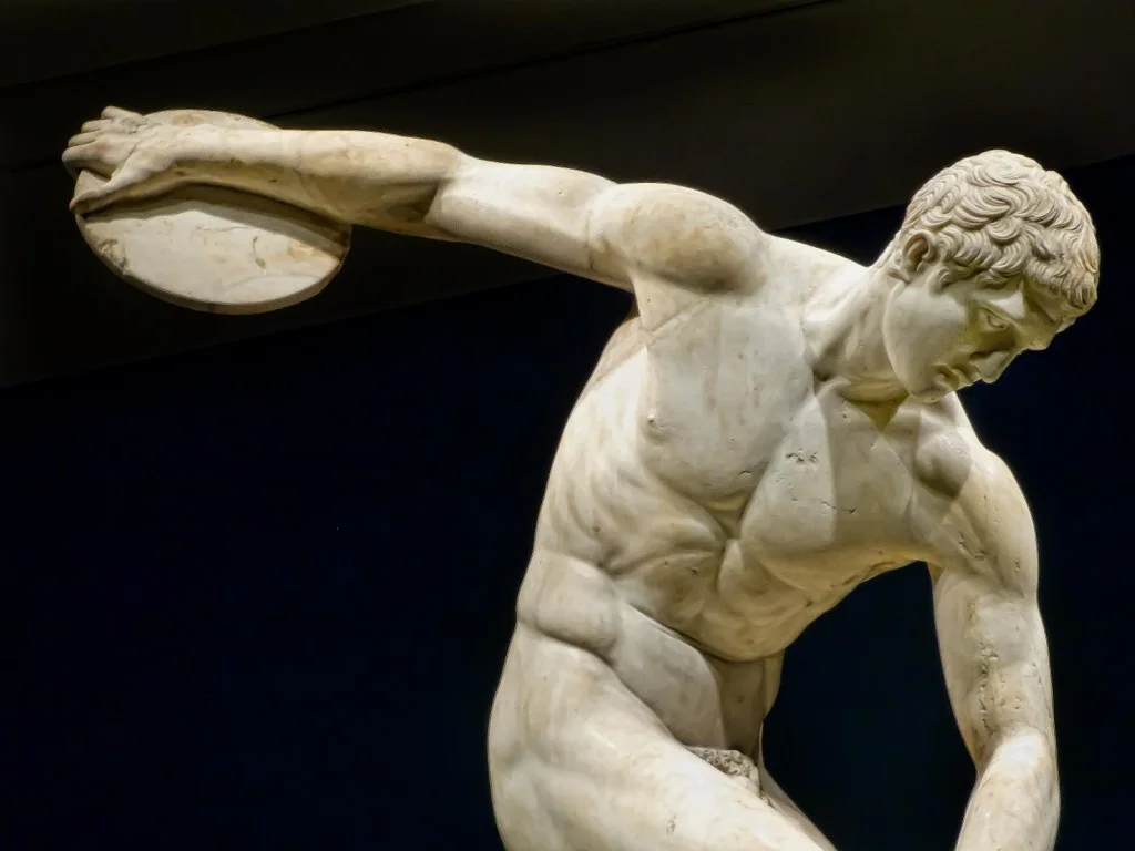 diskobolos, 2nd Century BC. Literally a ton of work went into this.