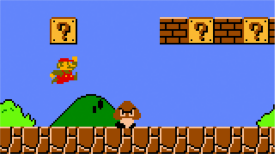 Super Mario Brothers. Simple. Elegant. Timeless.