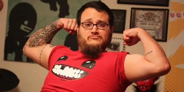 Ed McMillen, one of the minds behind Super Meat Boy and the Binding of Isaac got his start with comic drawing and flash games.