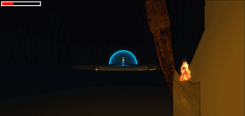 Lighting Torches with Candles - Test Stage