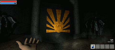 Upgraded textures, particles, and raycasting mechanic, as well as juicy triggers and inventory implementation