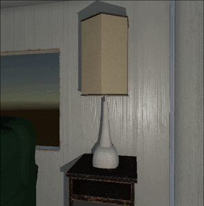 First high-fidelity home iteration, with PBR materials courtesy of Allegorithmic’s Substance suite