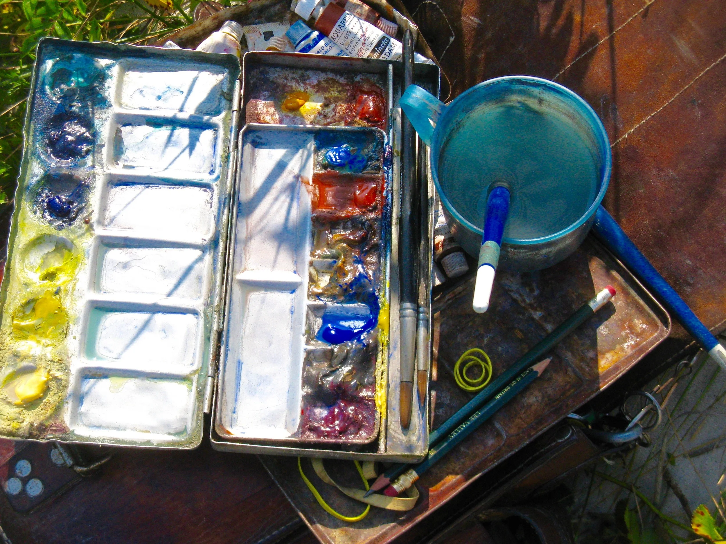 Watercolour paints