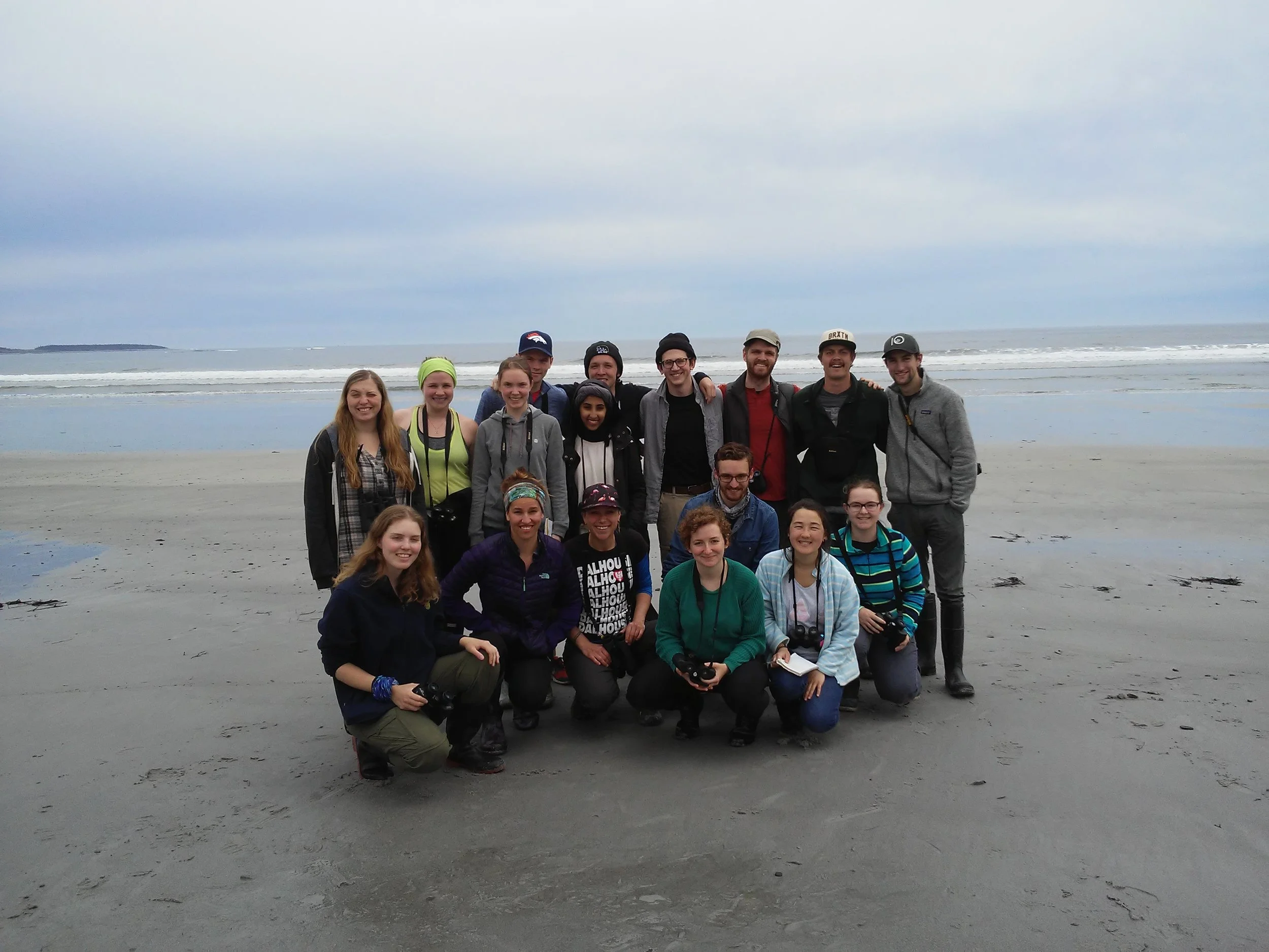 This year's class was an amazing group of truly phenomenal people; the energy throughout the week was constantly upbeat and full of companionship. Nothing brings people together like a passion for Class Aves! (Aka, birds) ...Or maybe it was having to share sleeping spaces, fight off bugs 24 hours a day, and the collective fear of running into a black bear in the middle of the night. Whatever it is that brings people together, it finds opportunity here. The staff at HLC are super grateful that such an awesome experience is made available to students, and that we can help provide it. More so, we're also thankful for the wonderful attitude of the students/instructors and the inclusiveness you showed; to each other as well as the interns here. We wish we had more time to hang out with such a rad group of people! -Alex