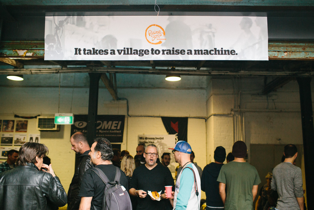 Fundraiser event during our crowdfunding campaign where we raised $11,000 from the community