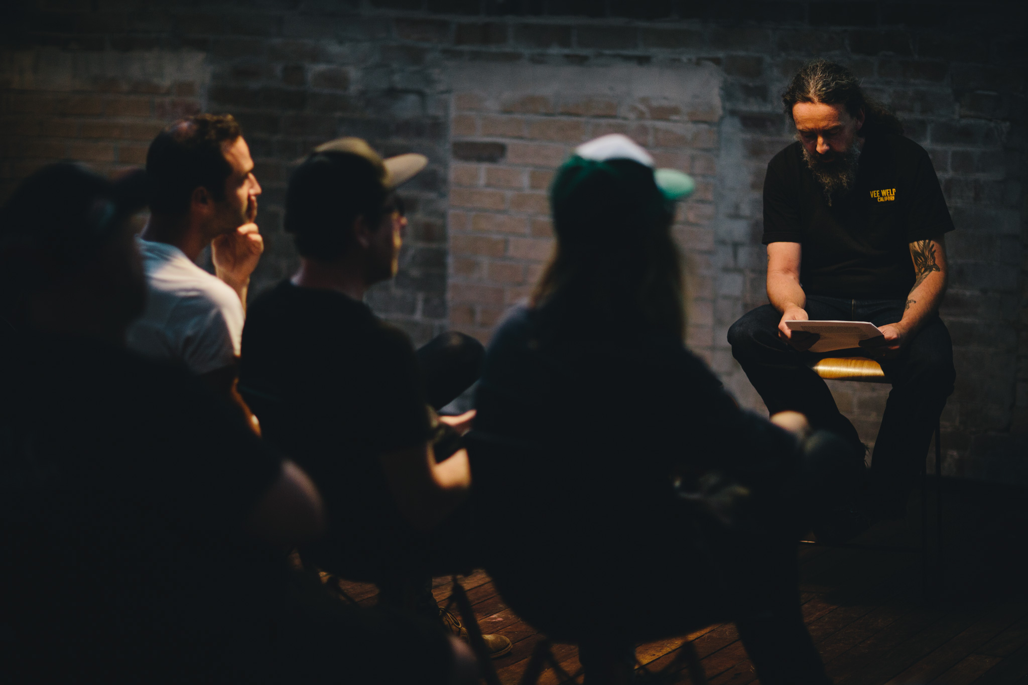 Image from Matt Machine Slide Night in 2016 by Pete Cagnacci