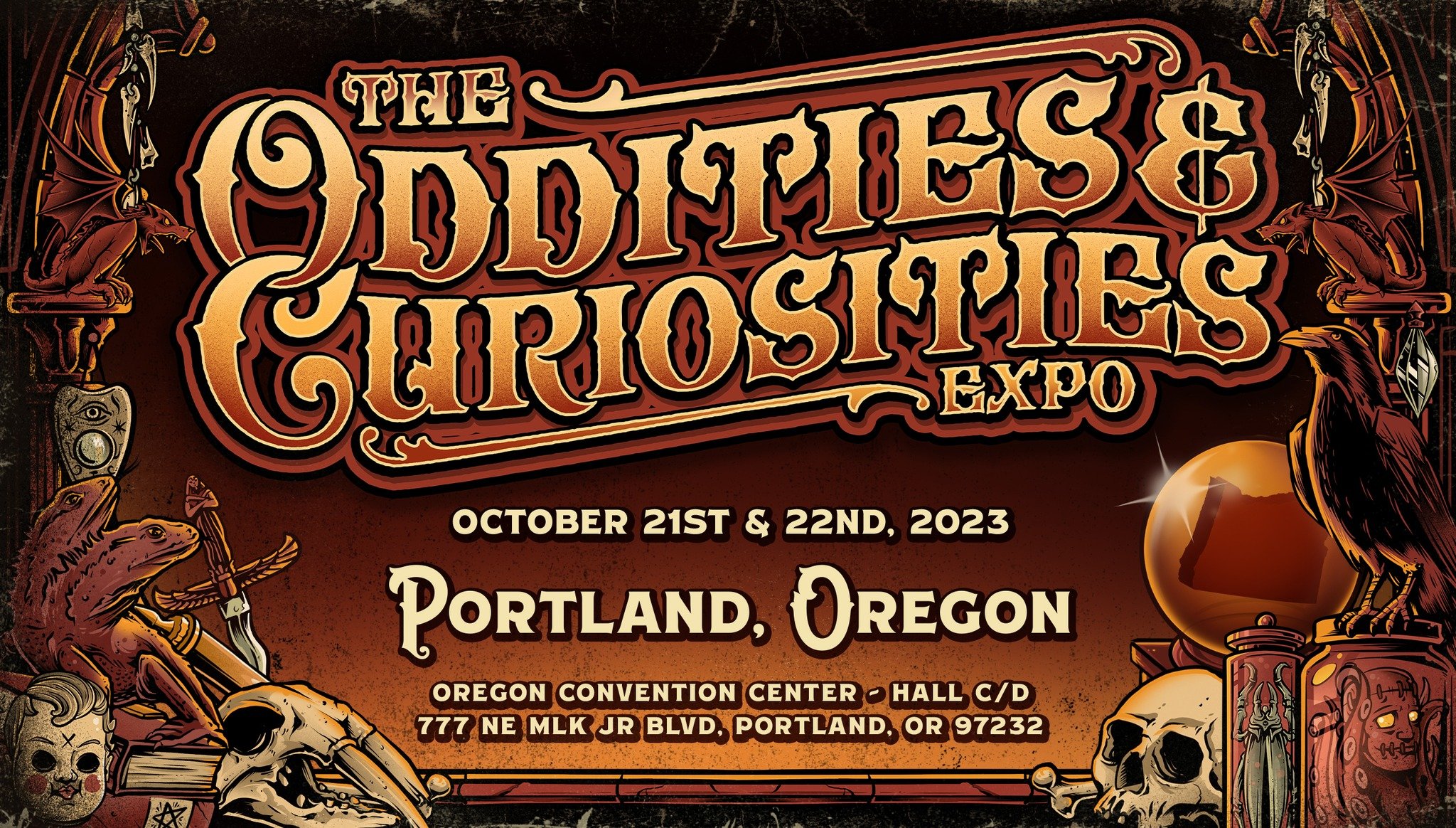 Rushing's Rarities @ Oddities and Curiosities Expo- Portland