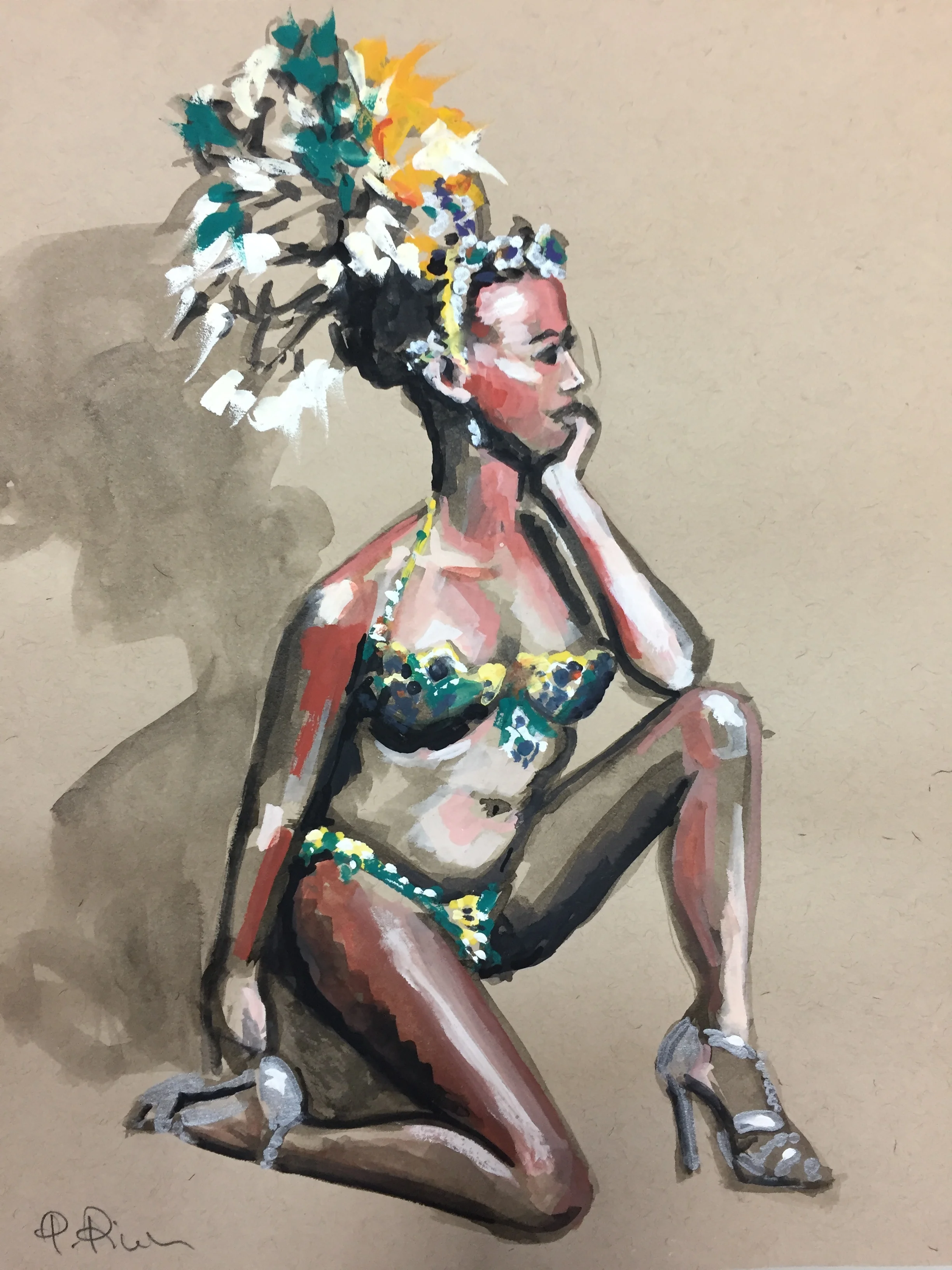 Sarrah, brazillian dancer