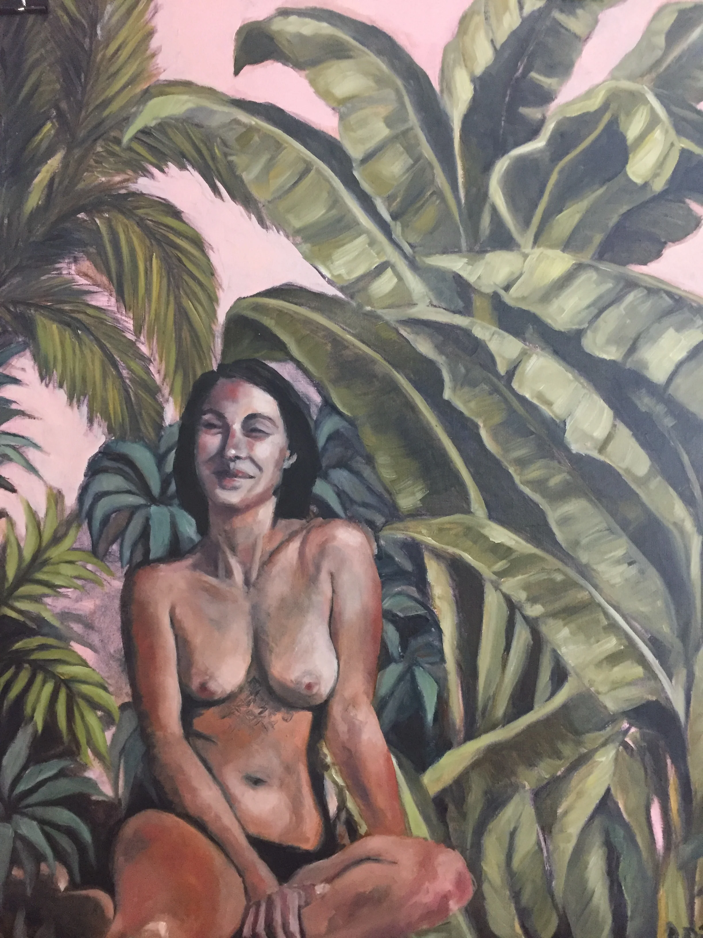 Romina in the jungle