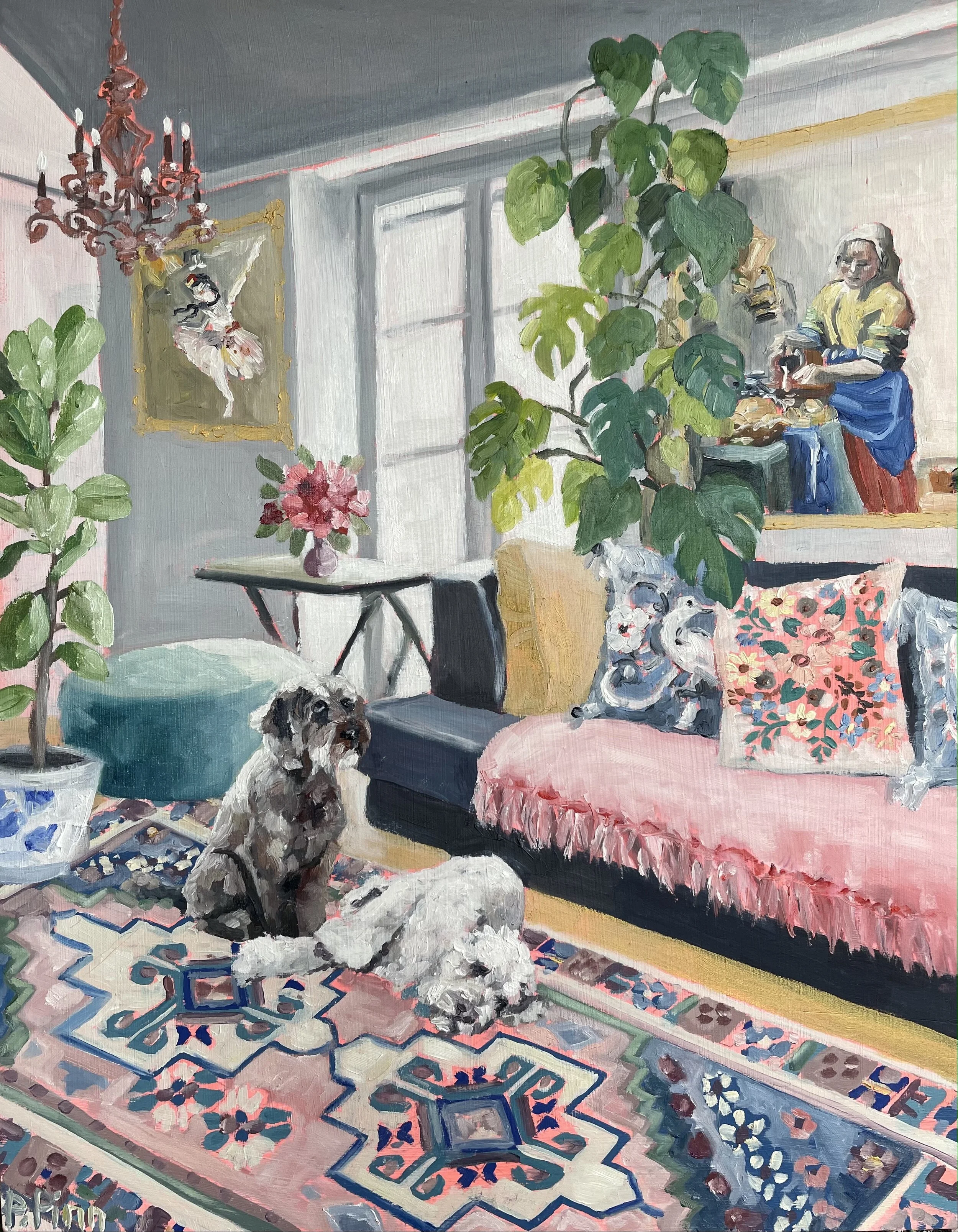 AT HOME WITH VERMEER AND DEGAS