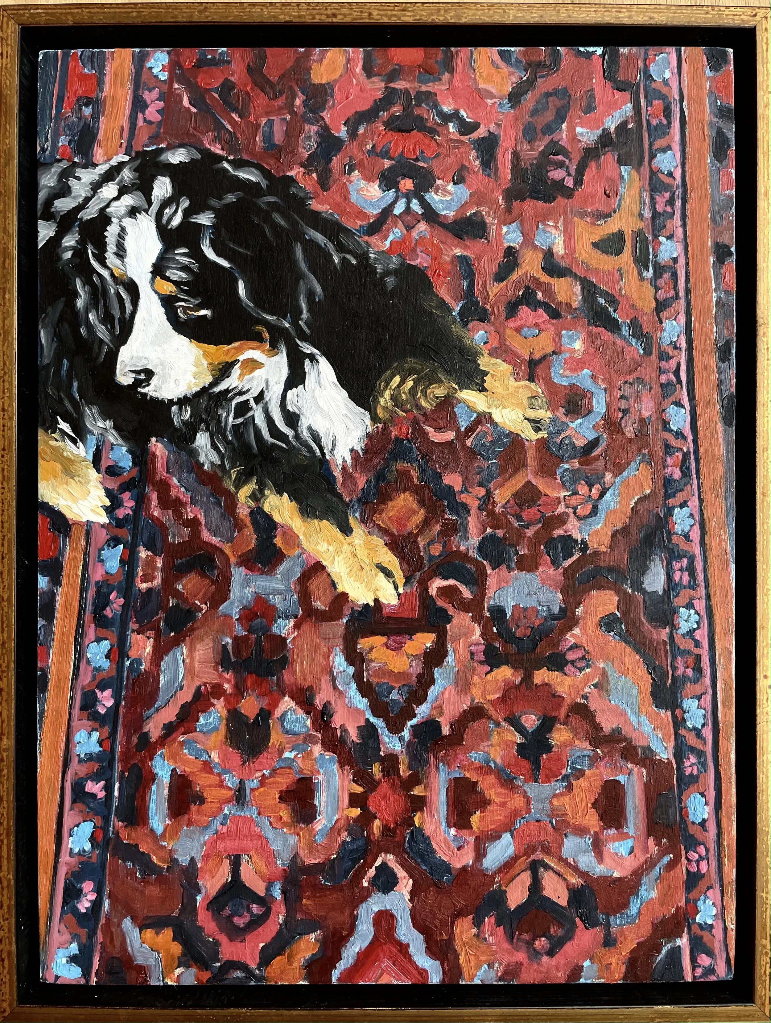 BIG FUR ON RUG