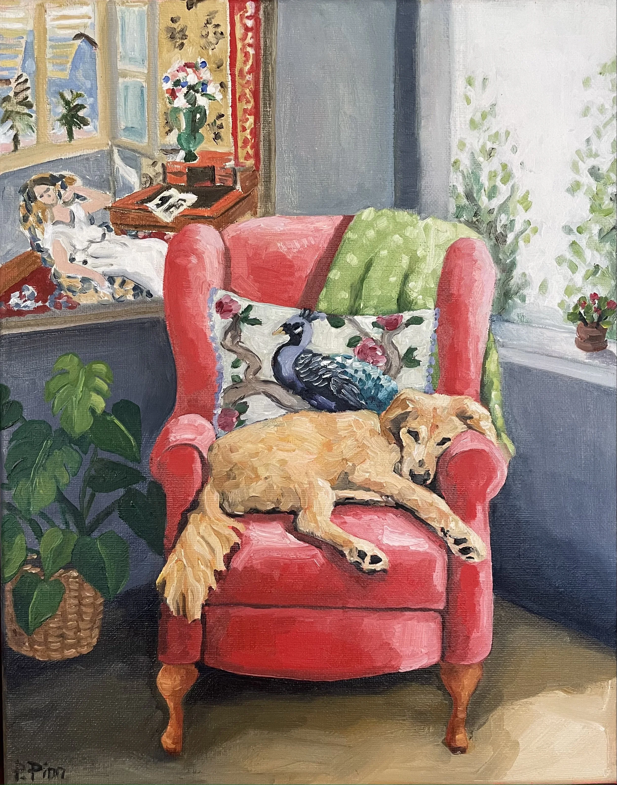 SNOOZE IN THE ART ROOM