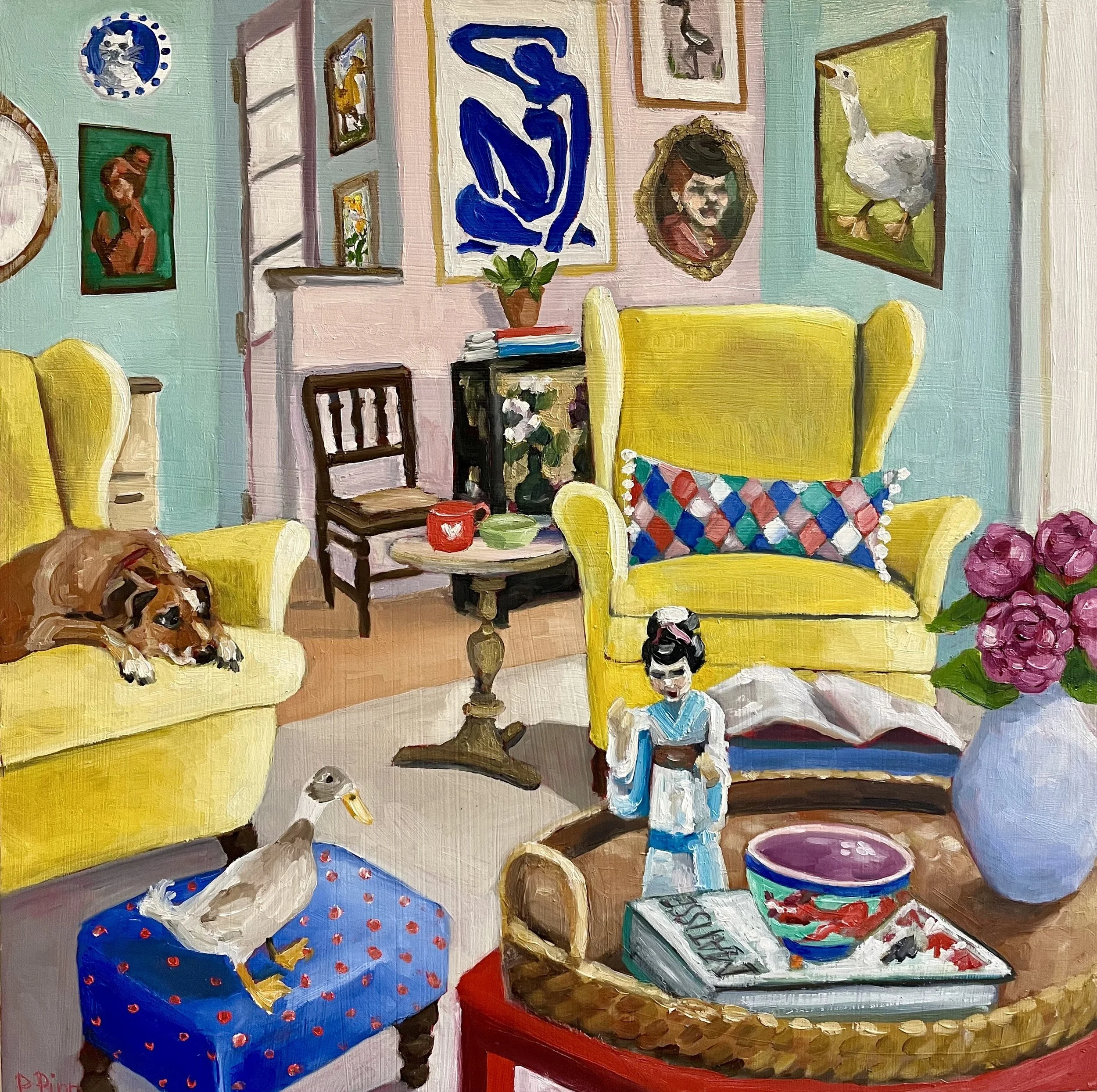 ME, DUCK AND MATISSE