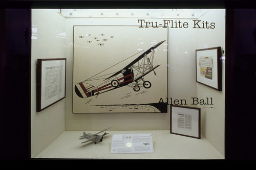  Installation view of  Tru-Flite Kits,  1997. The Alberta Aviation Museum, Edmonton, Alberta, Canada 