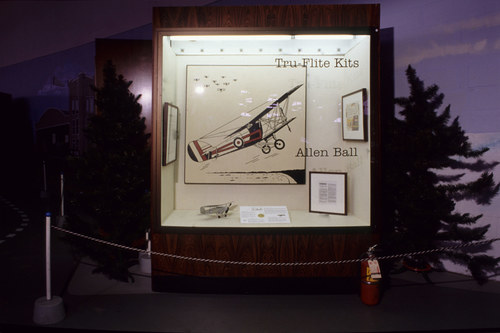  Installation view of  Tru-Flite Kits,  1997. The Alberta Aviation Museum, Edmonton, Alberta, Canada 