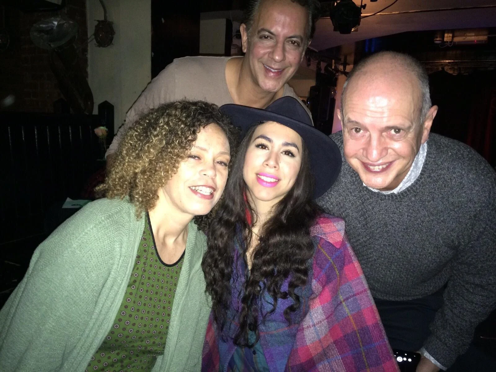 The A listers to Ted Baker come to watch Emel Michael take to the stage. #tedbaker 