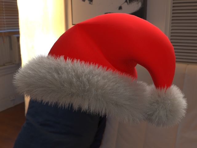 Early Hair and Fur Lookdev Tests.