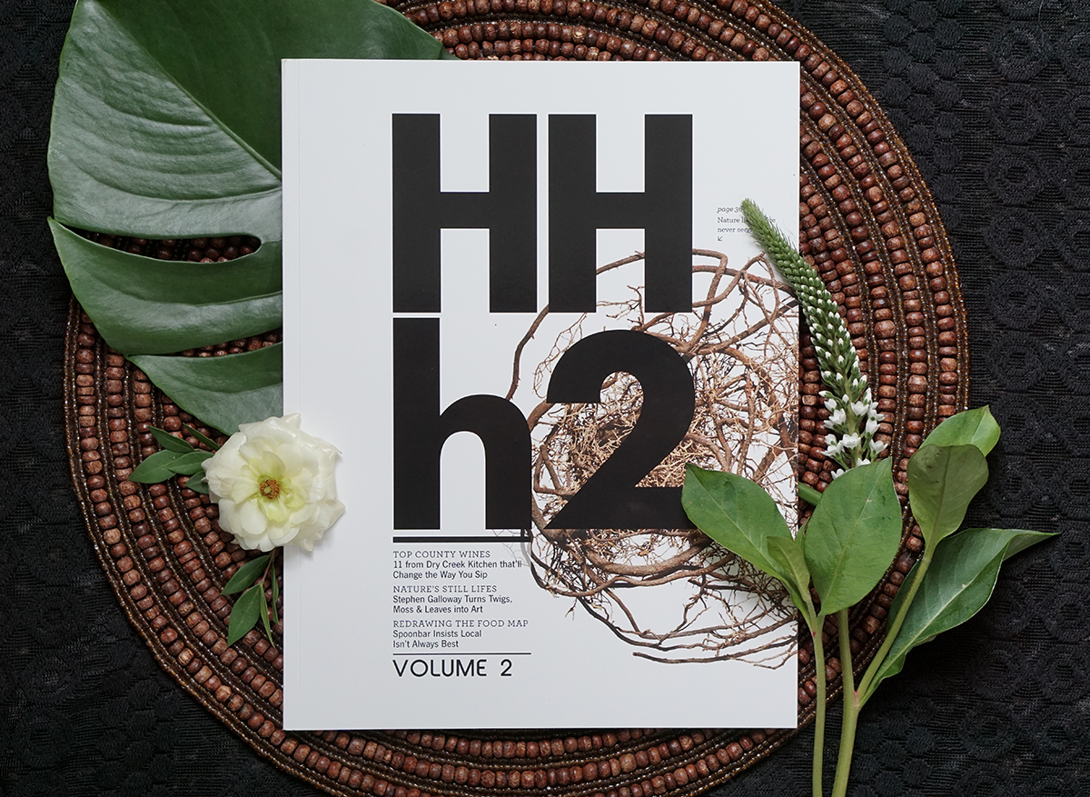  Cover and Feature Layout: Hotel Healdsburg Magazine.  
