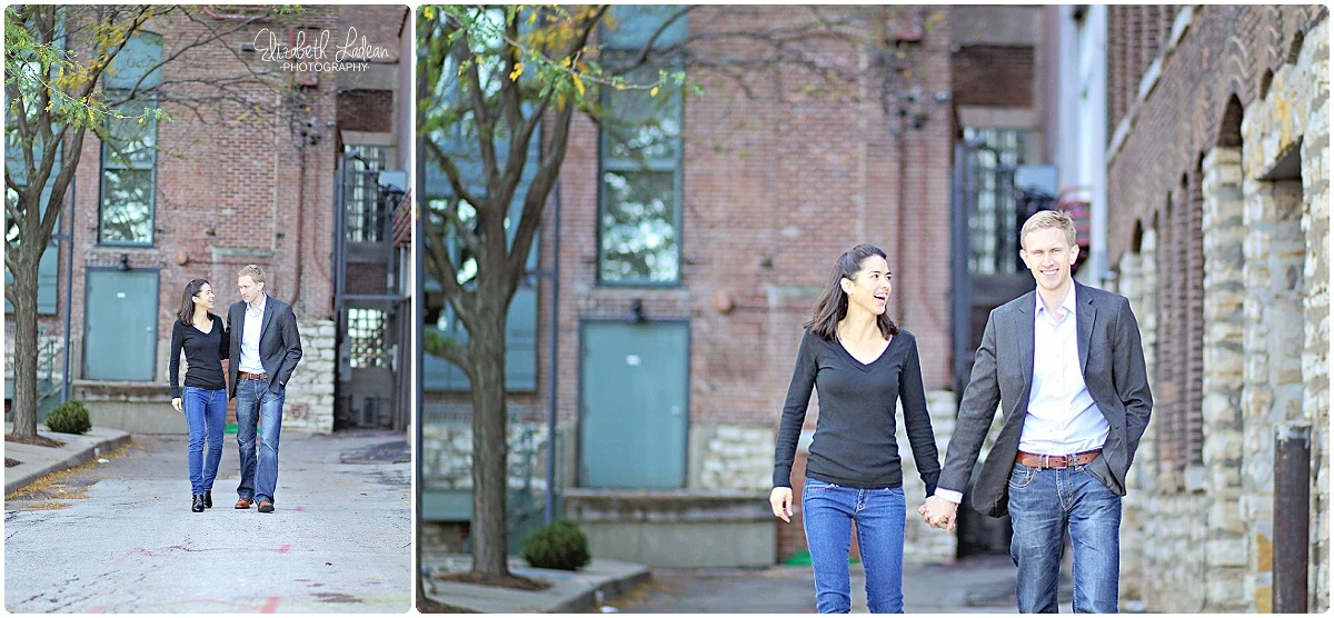 Downtown Kansas City Engagement Photos