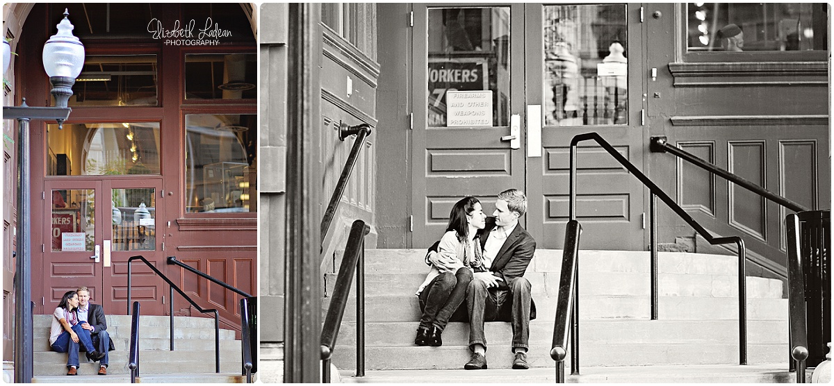 Downtown Kansas City Engagement Photos