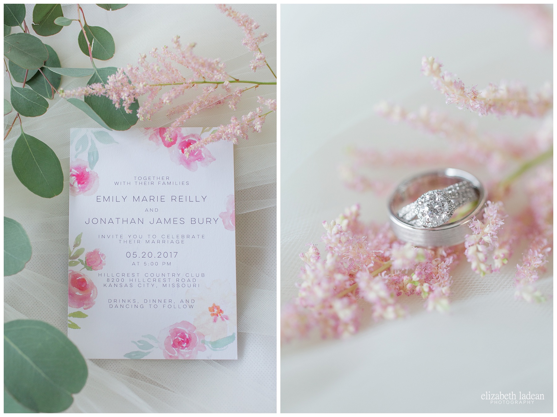 Wedding day details photography