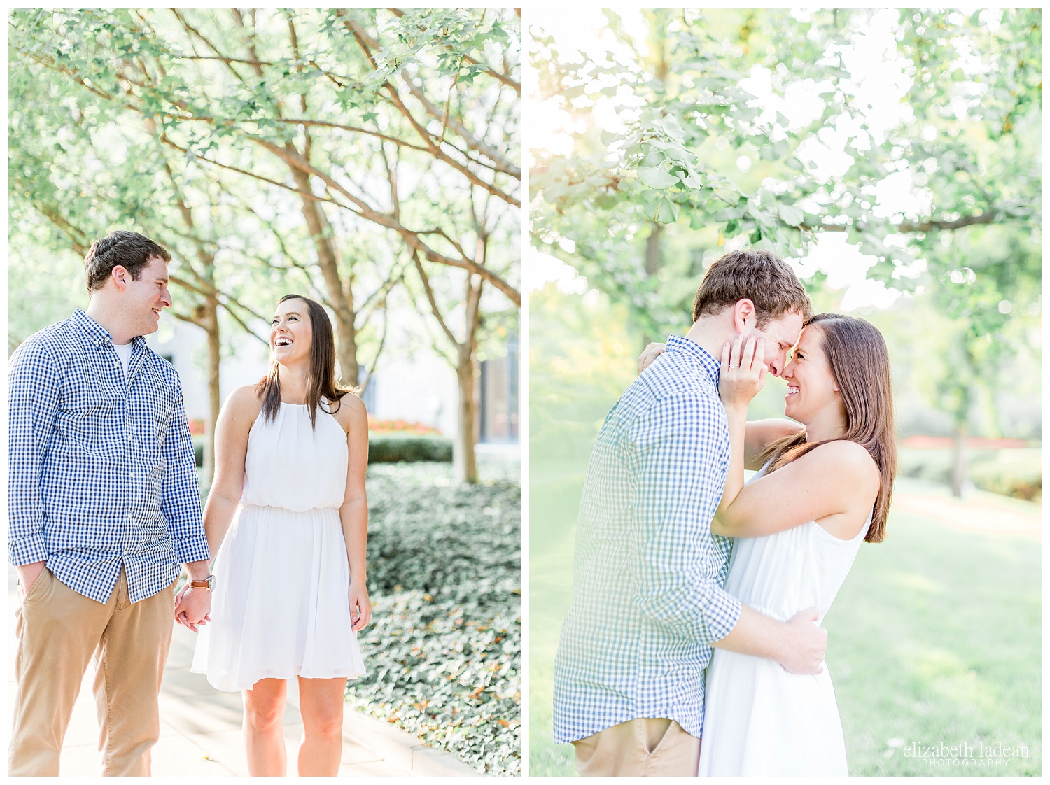 natural light engagement session