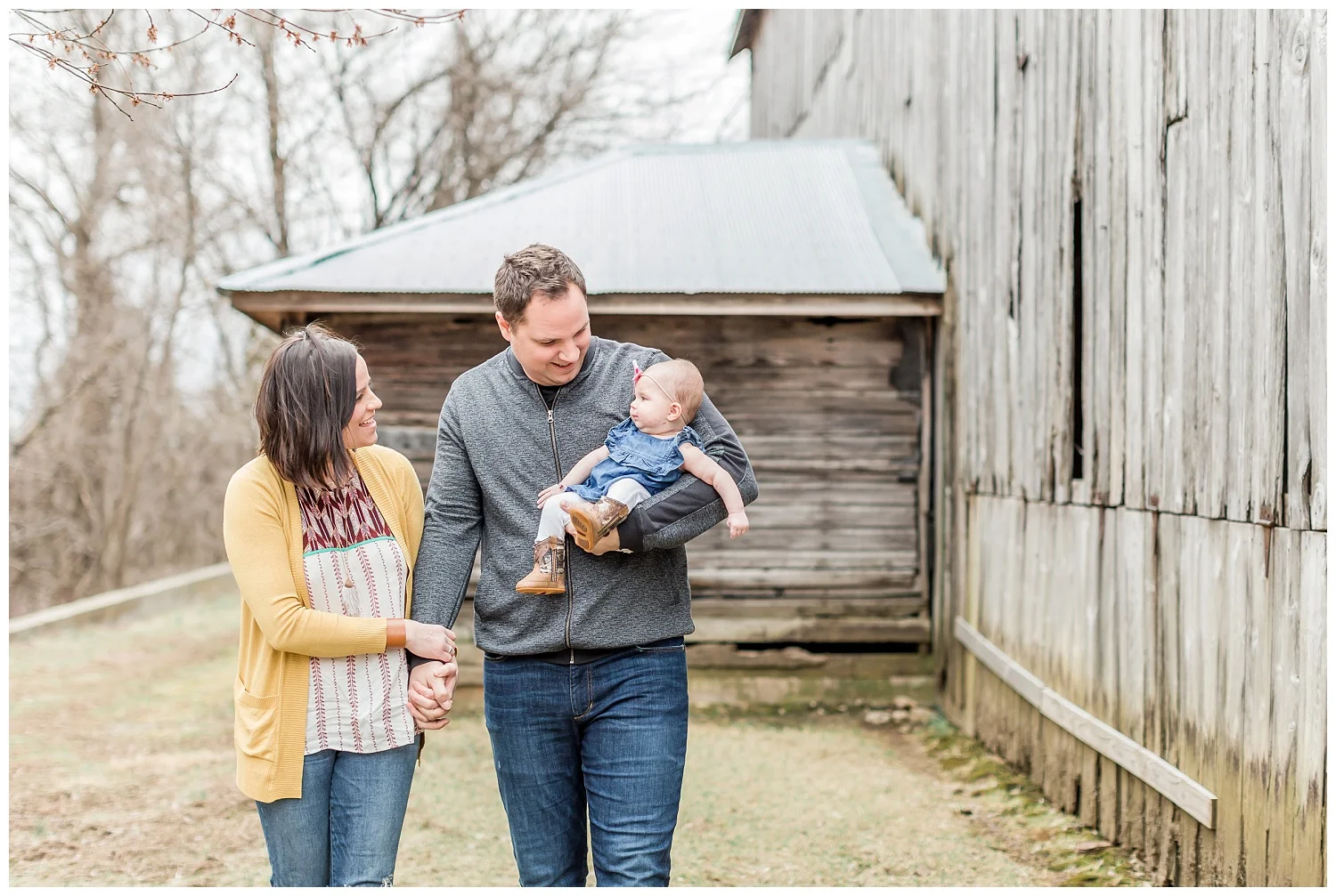 Kansas City Family of Three Photography // The H Fam